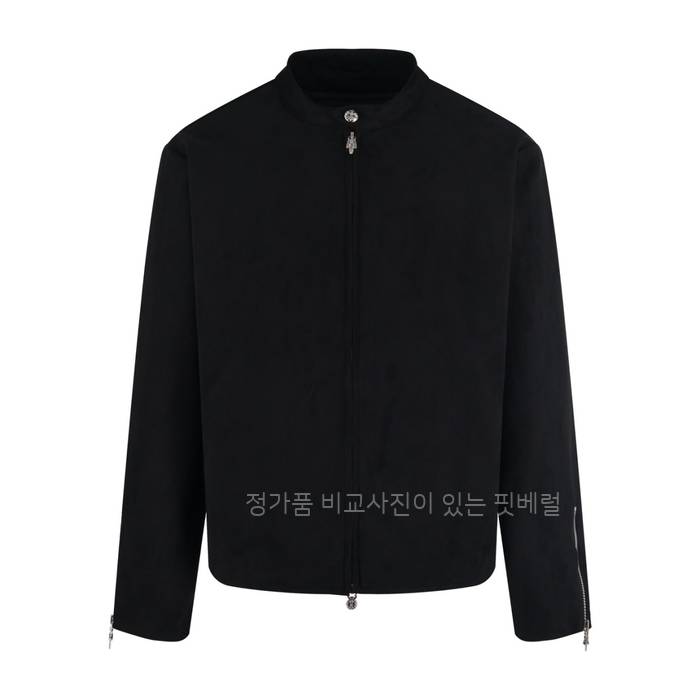 크*하츠 스웨이드 보머 자켓