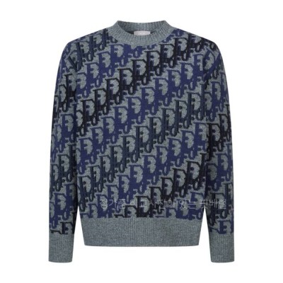 디* 오블리크 니트