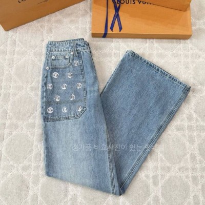 루*비통 데님 팬츠 여성용