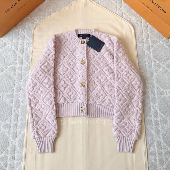 루*비통 모노그램 타월링 가디건 여성용
