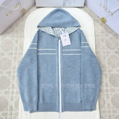 디* 리버서블 캐시미어 울 후드집업 자켓