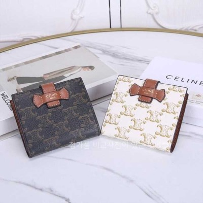 [국내배송] 셀*느 Small Flap Wallet 트라이옹프 캔버스 (2color)