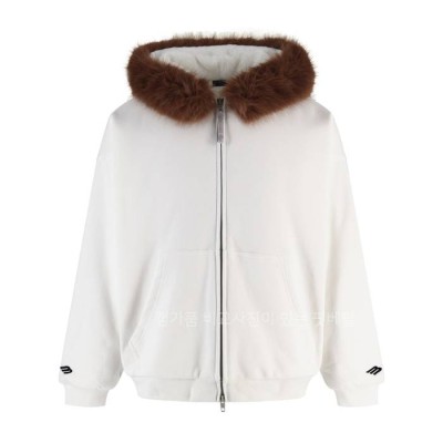 발*시아가 플러피 집업 후드 자켓