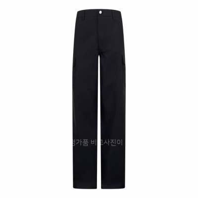 루*비통 엠브로이더드 시그니처 카고 팬츠