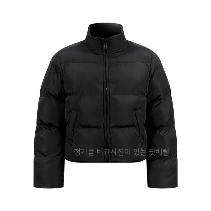 발*시아가 로고 하이넥 다운 패딩