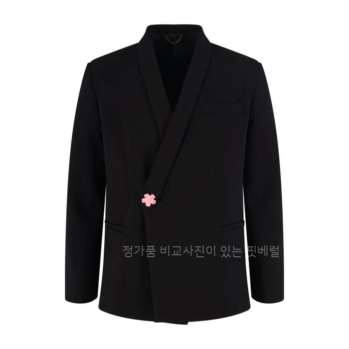 루*비통 체리블라썸 버튼 솔리드 블레이저 자켓