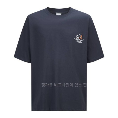 로*베 로고 반팔티셔츠