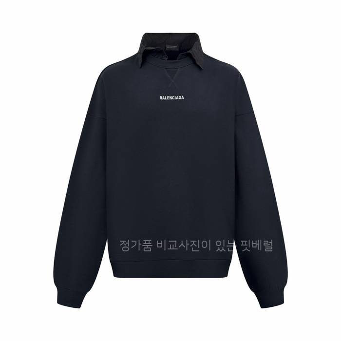 발*시아가 자수 로고 셔츠 투피스 맨투맨