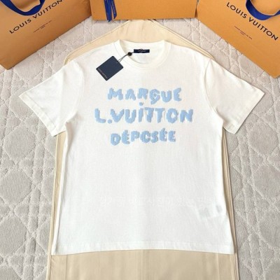 루*비통 엠브로이더드 시그니처 반팔티셔츠