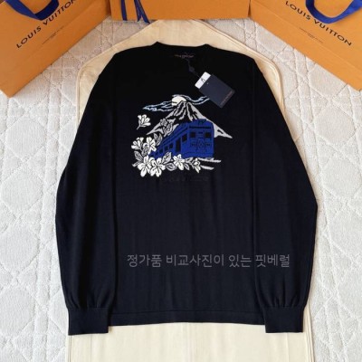 루*비통 니티드 크루넥 니트