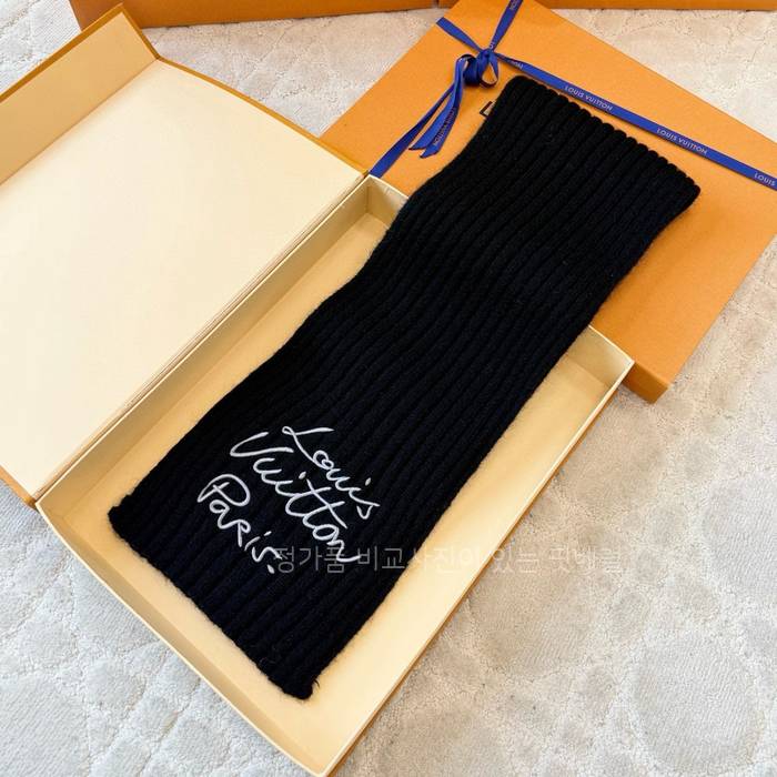 루*비통 LV 스크립트 스카프 S00