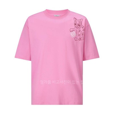 로*베 루즈핏 반팔티셔츠