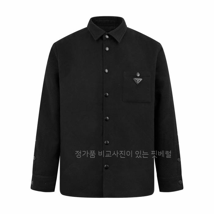 프*다 로고 퀄팅 자켓