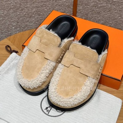 에*메스 고 뮬 시어링 블로퍼 여성용