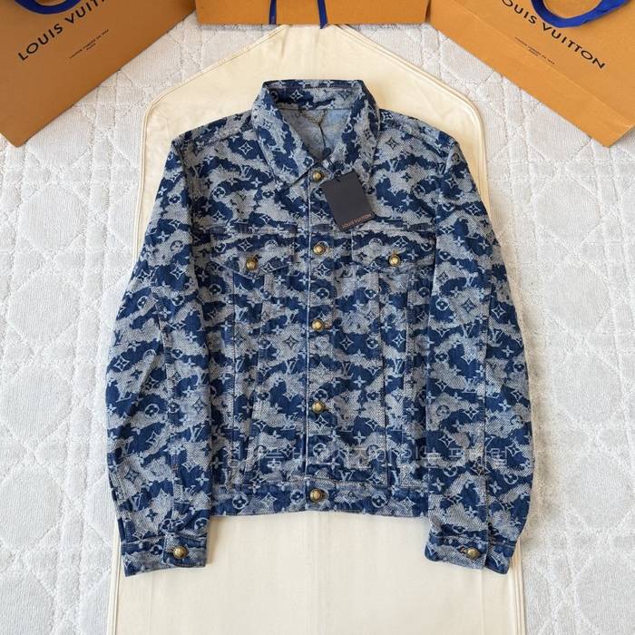 루*비통 모노그램 데님 스케이트 자켓