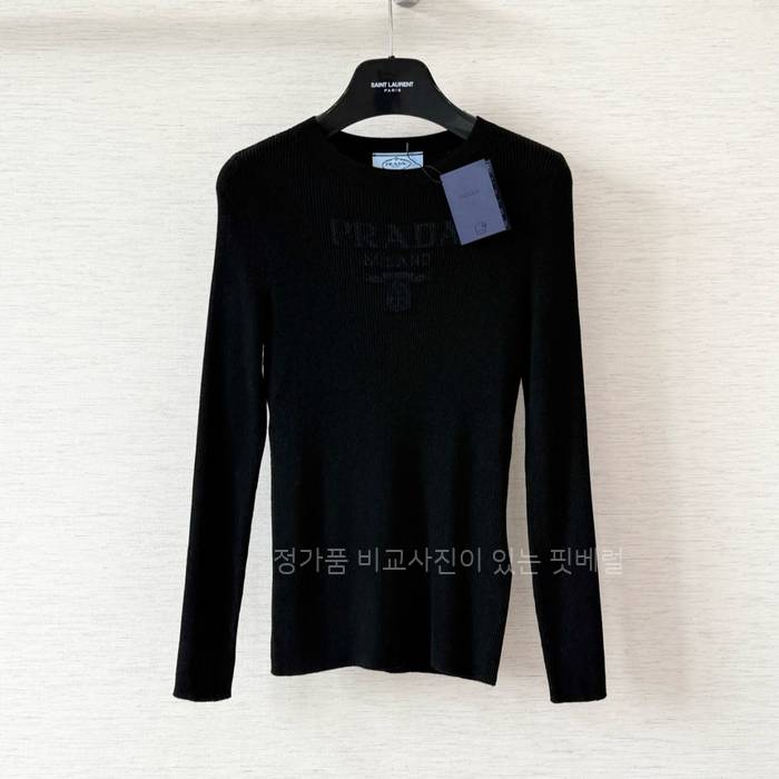 프*다 로고 니트 여성용