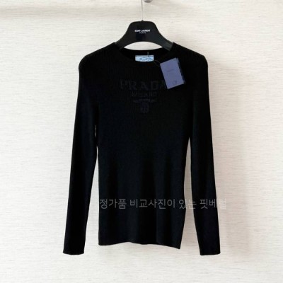 프*다 로고 니트 여성용