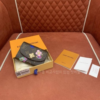 루*비통 M26626 로잘리 코인 퍼스 카드지갑