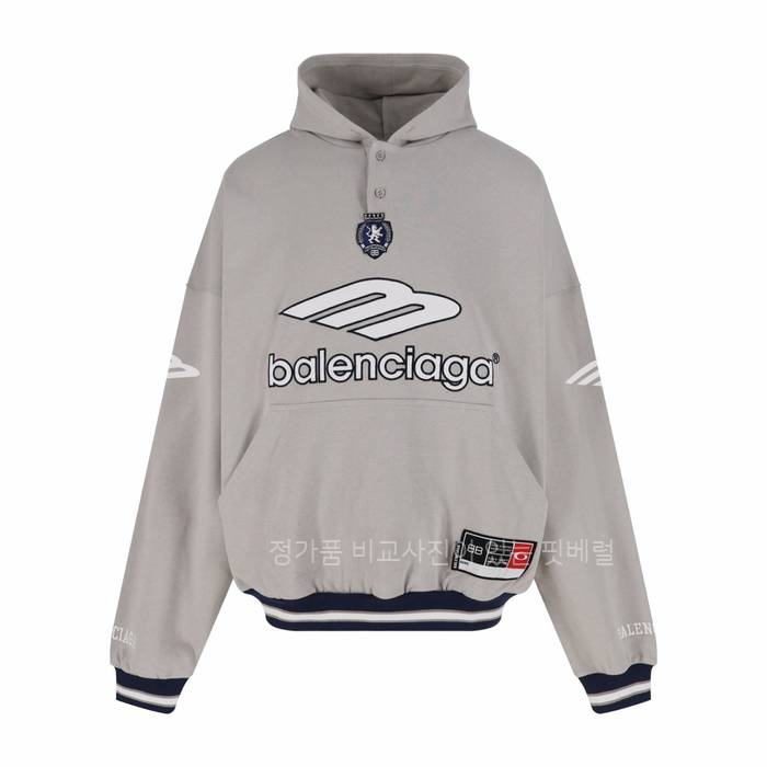 발*시아가 3B 풋볼 폴로 후드티셔츠