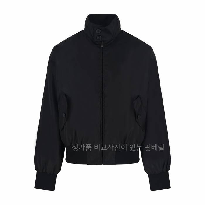 프*다 로우 숄더 집업 자켓