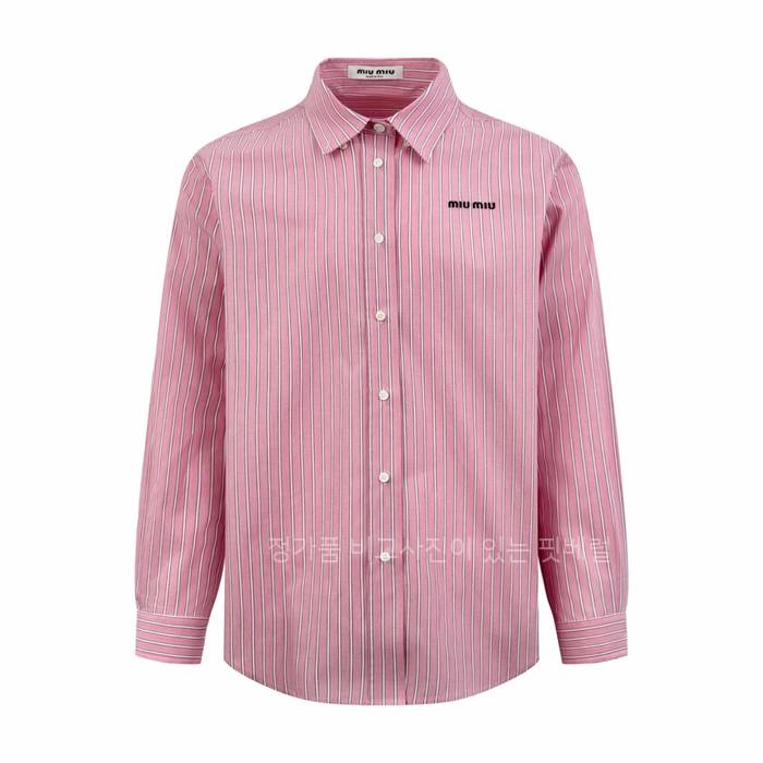 미*미우 스트라이프드 셔츠