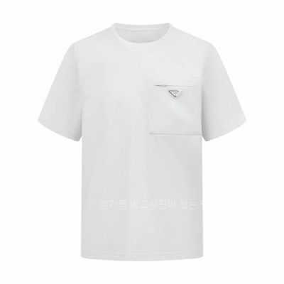 프*다 나일론 포켓 로고 반팔티셔츠
