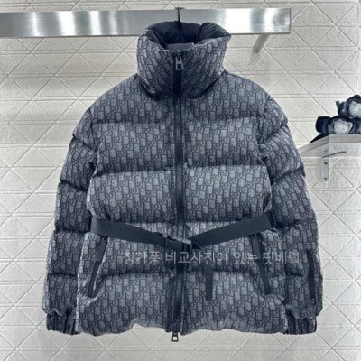 [국내배송] 디* 오블리크 패딩자켓