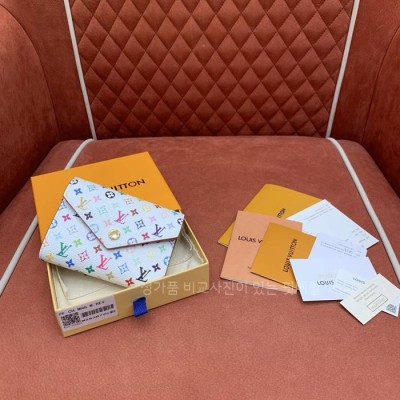 루*비통 M28387 LV x TM 빅토린 월릿 반지갑