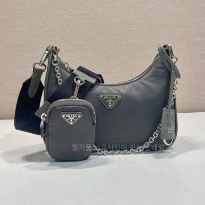 프*다 1BH204 리에디션 2005 나일론 숄더백