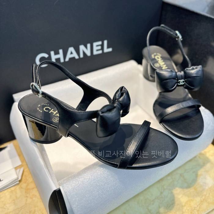 샤* 25P 리본 샌들 힐