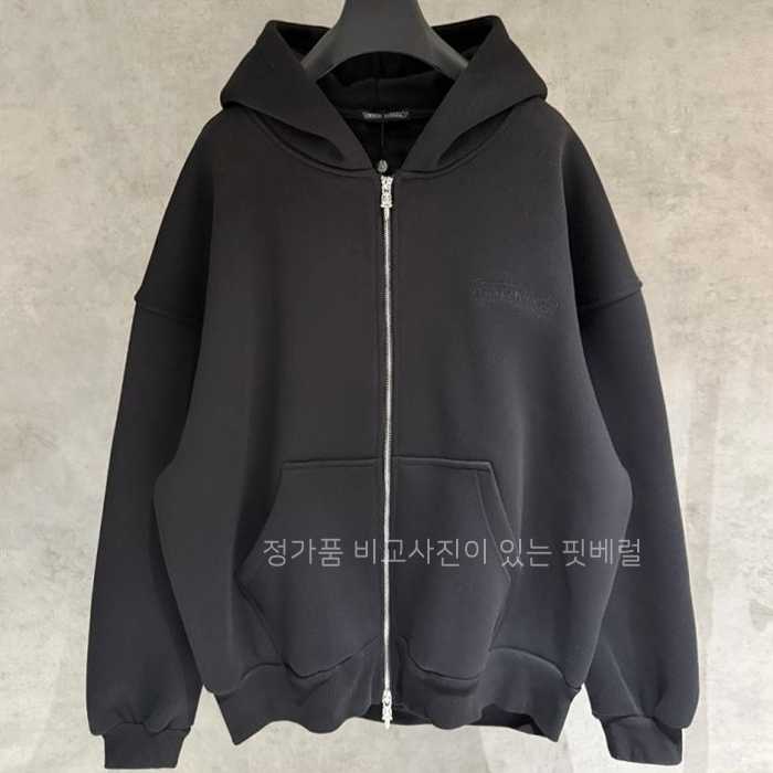 [국내배송] 크*하츠 F015 자수로고 후드집업