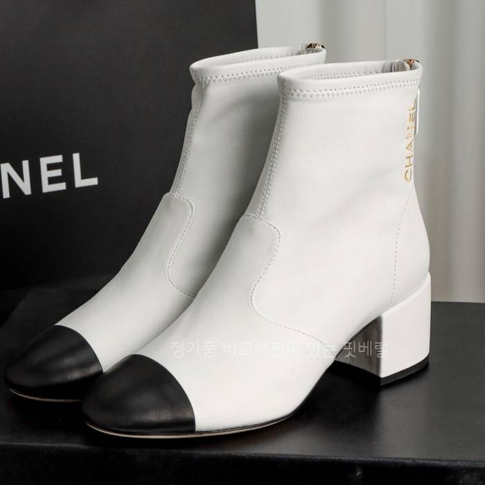 샤* 램스킨 앵클 부츠