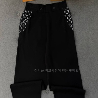 루*비통 모노그램 액센트 조깅 팬츠