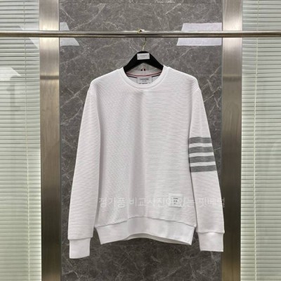 톰*라운 4-바 스트라이프 와플 맨투맨