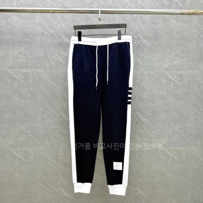 톰*라운 사이드 4-바 저지 루프백 조깅 팬츠