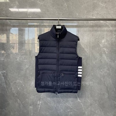 톰*라운 울트라 라이트 나일론 테크 다운 베스트 패딩 조끼