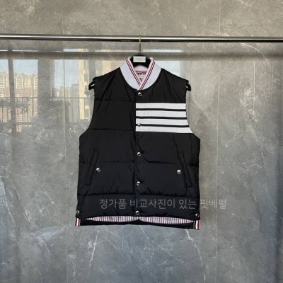 톰*라운 매트 나일론 패딩 조끼