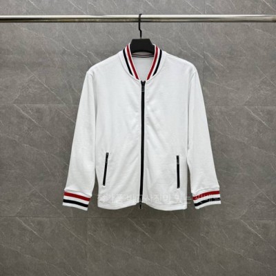 톰*라운 RWB 스트라이프 봄버 자켓