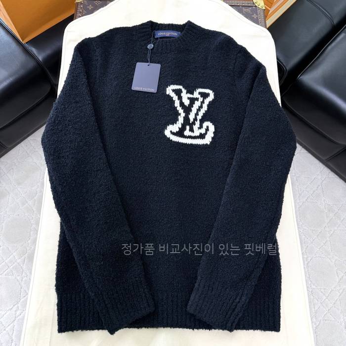 루*비통 LV 인따르시아 크루넥 니트