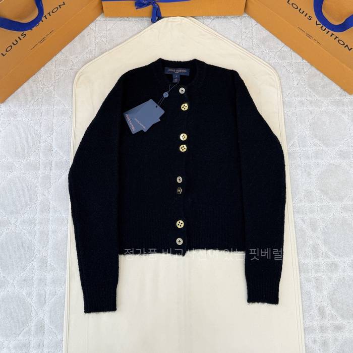 루*비통 모노그램 버튼 가디건 여성용