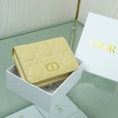 디* S5032 카로 컴팩트 코스모스 지퍼 반지갑