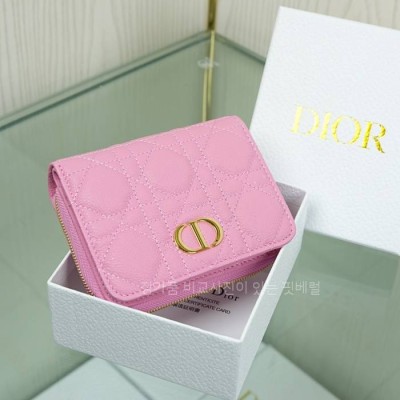 디* S5032 카로 컴팩트 코스모스 지퍼 반지갑