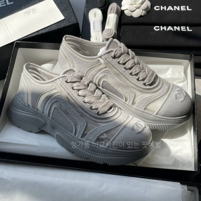 샤* 메쉬 믹스드 파이버 스니커즈