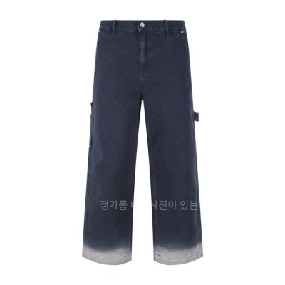 구* 자카드 그라데이션 데님 팬츠