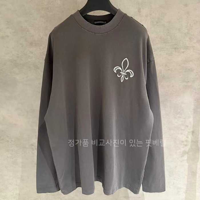 [국내배송] 크*하츠 플뢰르 오버 롱슬리브 티셔츠