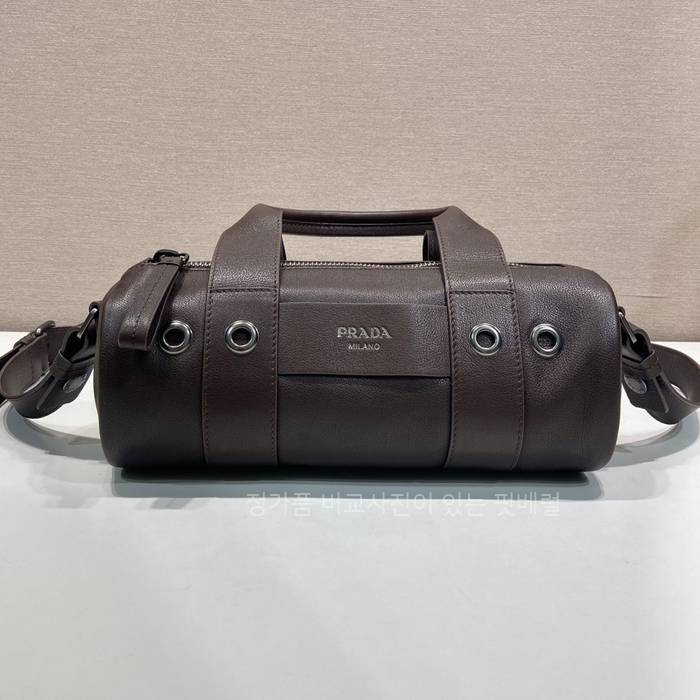 프*다 1BB161 미디움 레더 탑핸들백