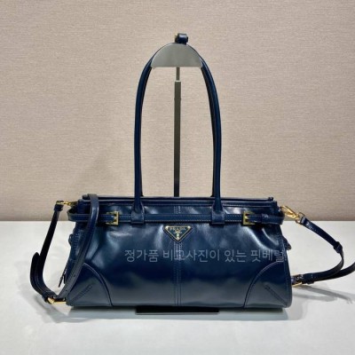 프*다 1BA426 시그니처 핸드백 미듐