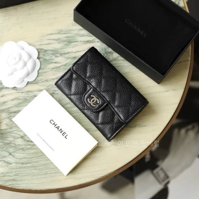 샤* 클래식 플랩 카드지갑