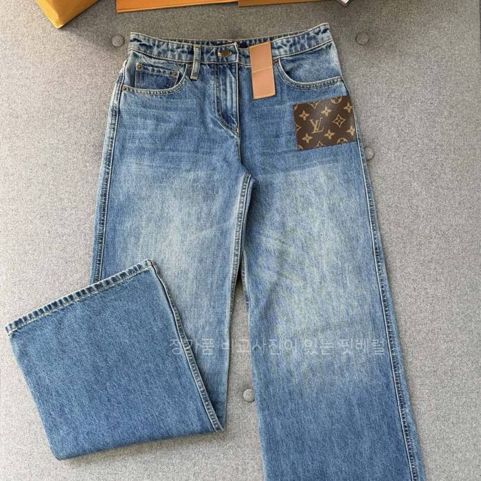 루*비통 모노그램 패치 진 여성용