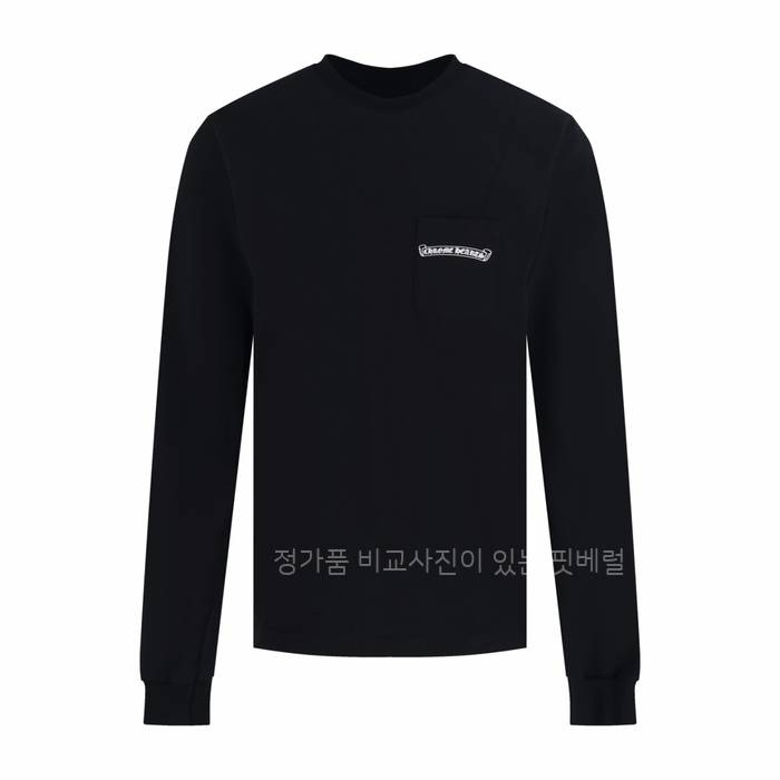 크*하츠 클래식 오버 프린트 긴팔티셔츠